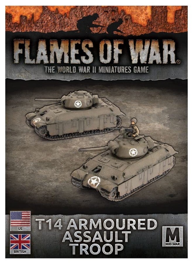 Flames of War: British T14 Armoured Assault Troop (Mid-War) - Image 1